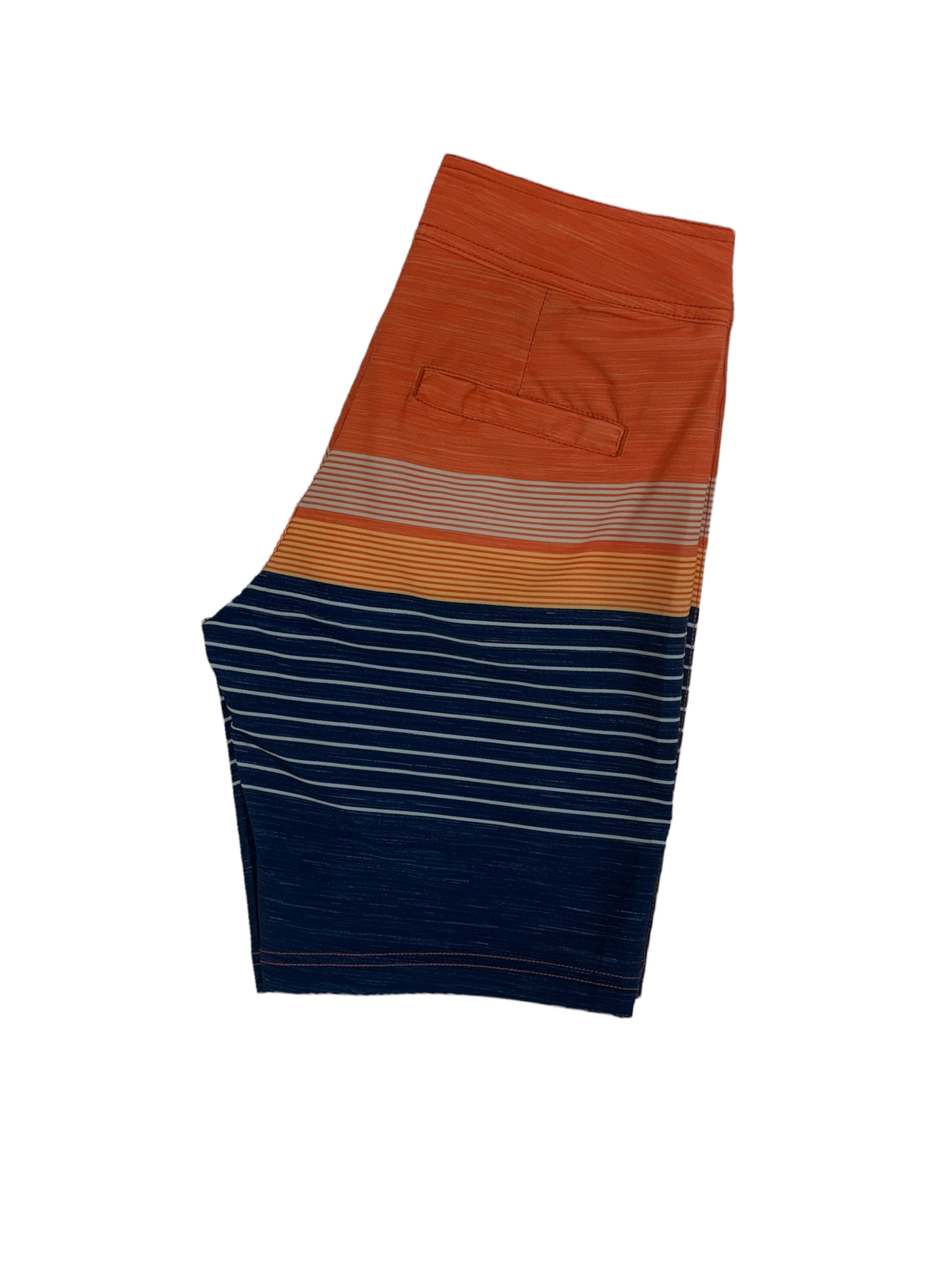 Men's Northcoast orange and blue swim short