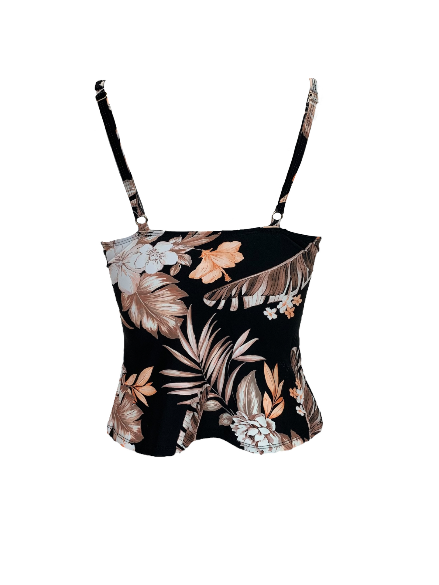 Women's Nass Woman floral black tankini top