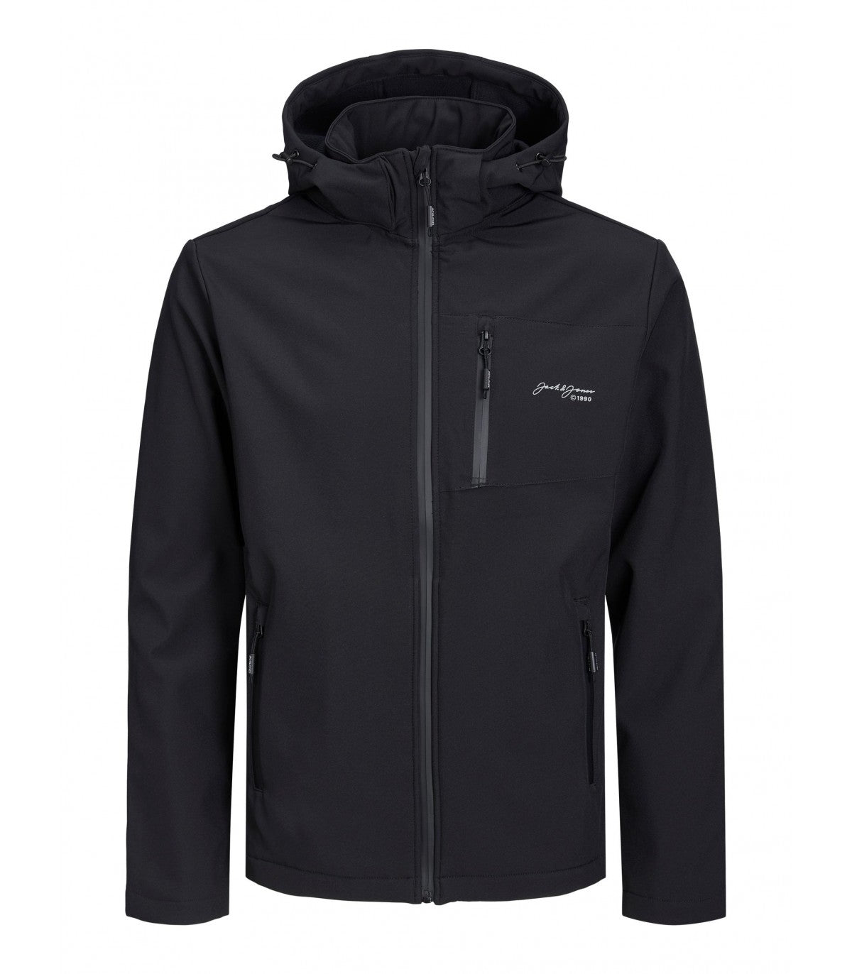 Jack&Jones men's black mid-season coat