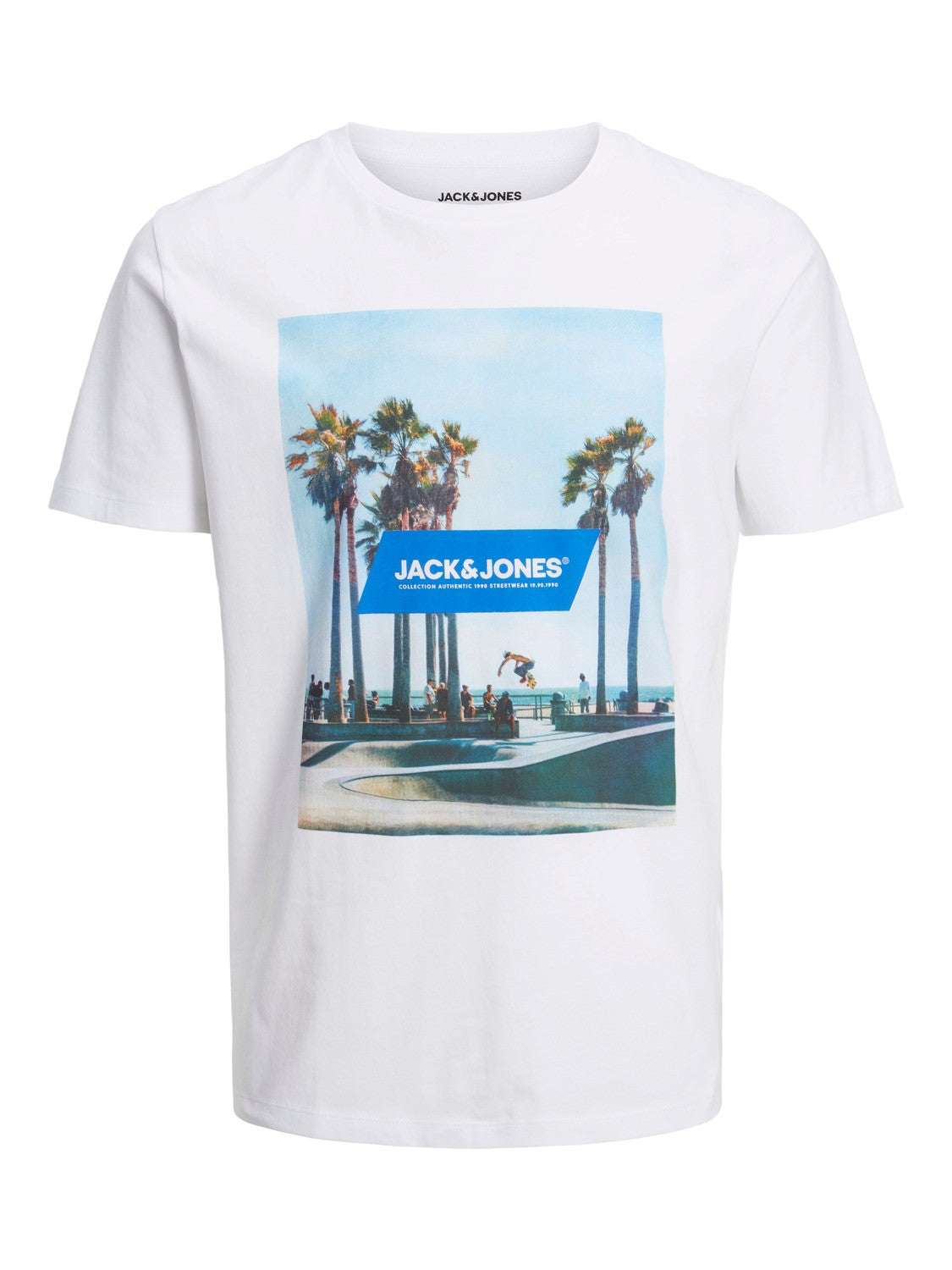 White Jack&Jones T-shirt for men