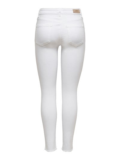 ONLY women's white jeans