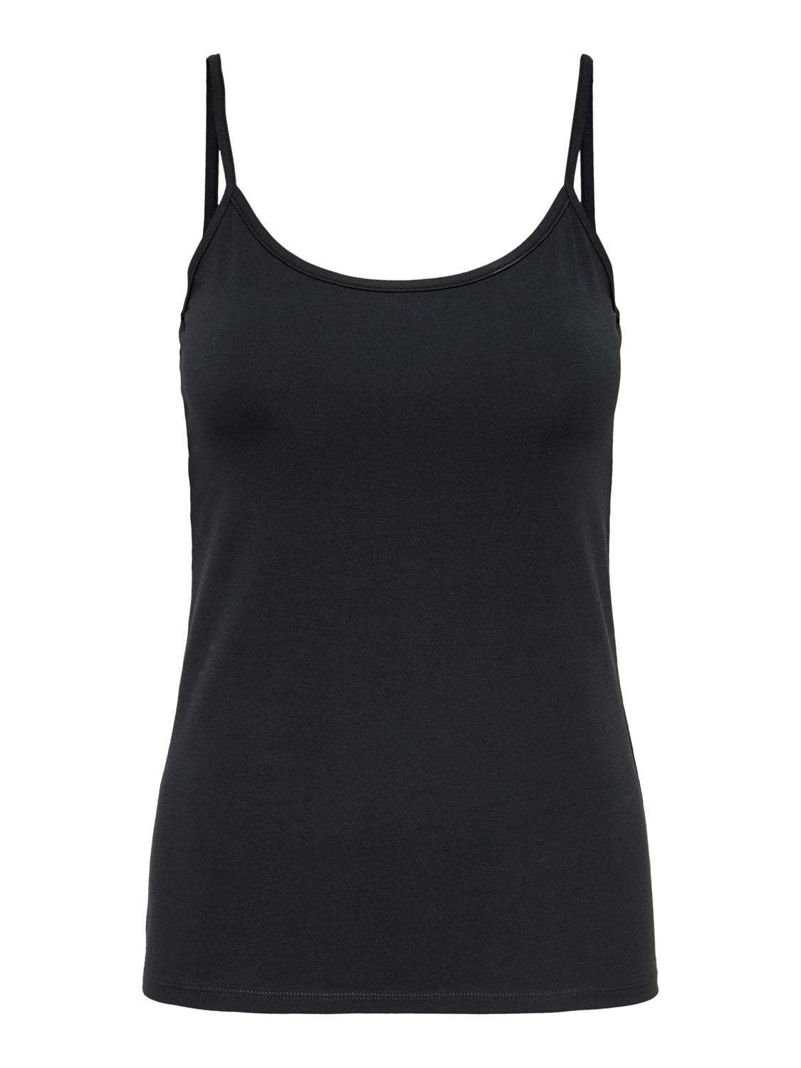 Women's ONLY black thin straps tank top