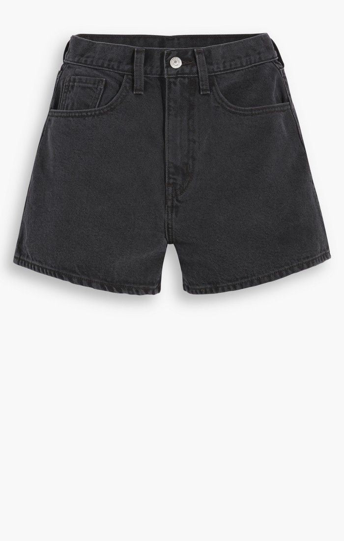 Women's Levi's mom black shorts
