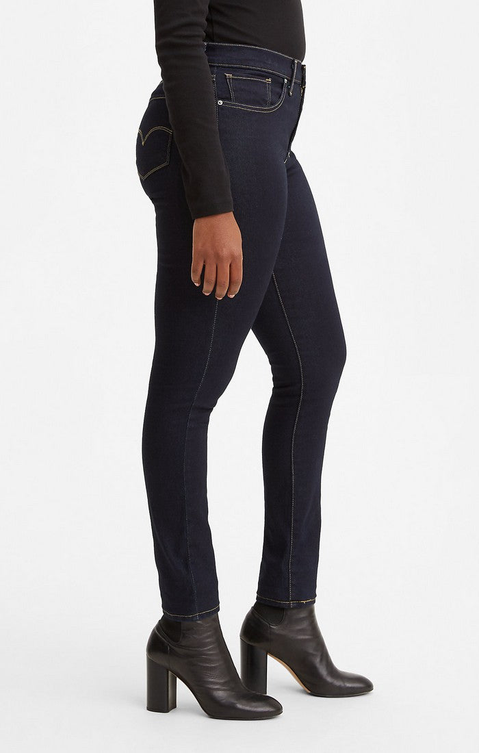 Navy Levi's 311 jeans for women