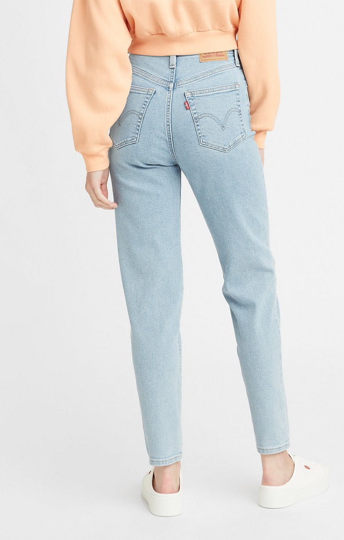 Mom jeans Levi's bleu pâle pour femme