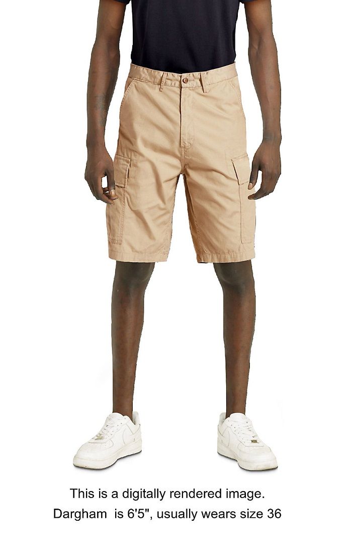 bermuda cargo Levi's beige pour homme