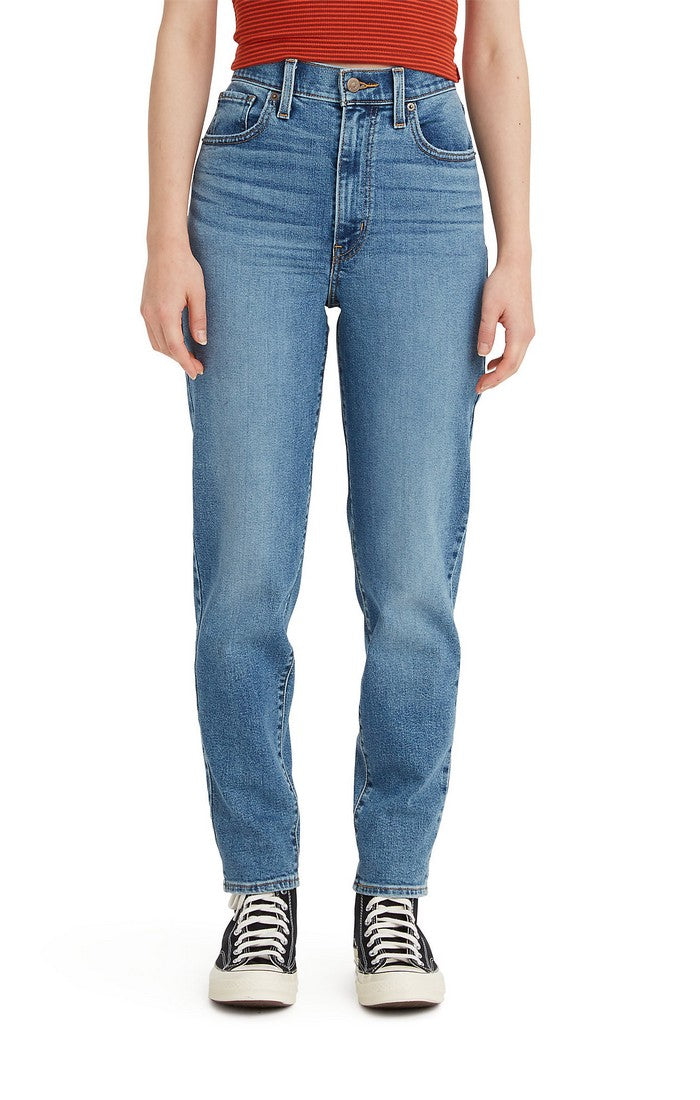 Jeans bleu Levi's mom taille haute pour femme – HANGAR-29