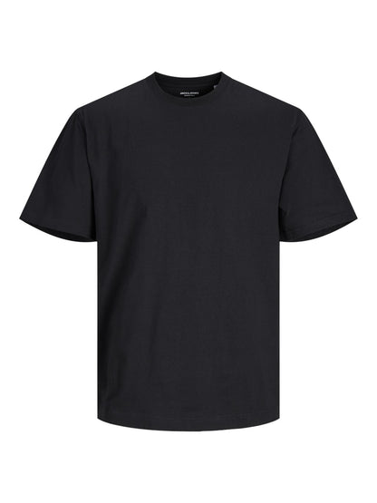 T-shirt noir uni Jack&Jones pour homme
