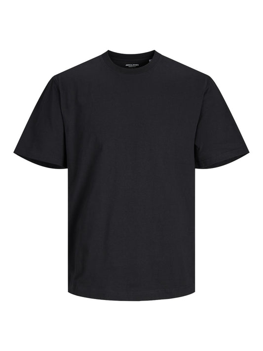 T-shirt noir uni Jack&Jones pour homme