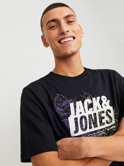 Jack&amp;Jones black t-shirt for men