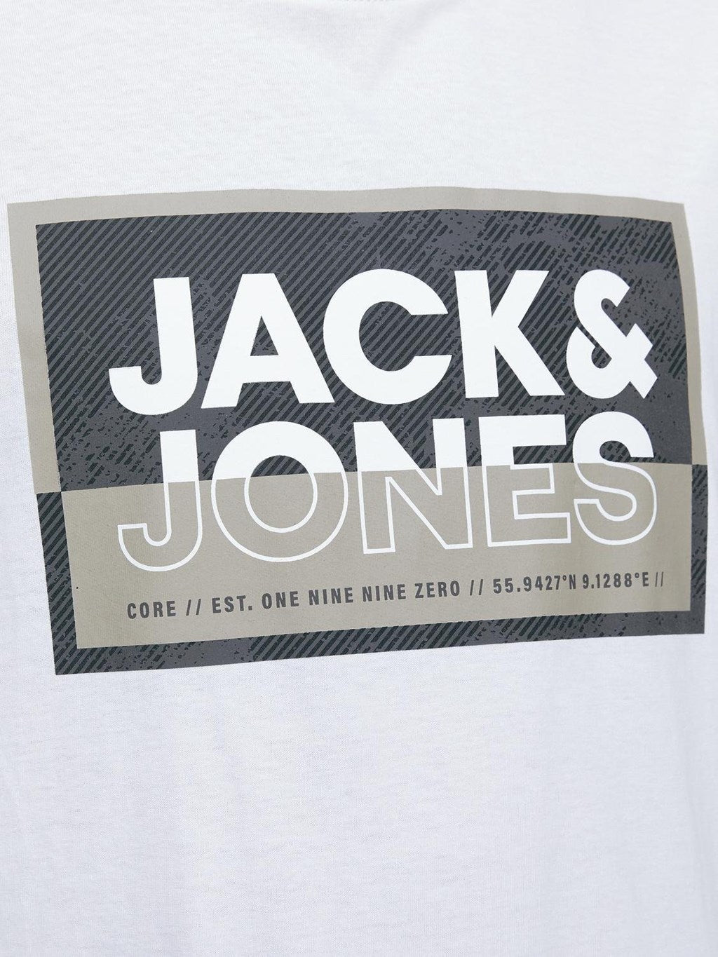 T-shirt blanc Jack & Jones Homme