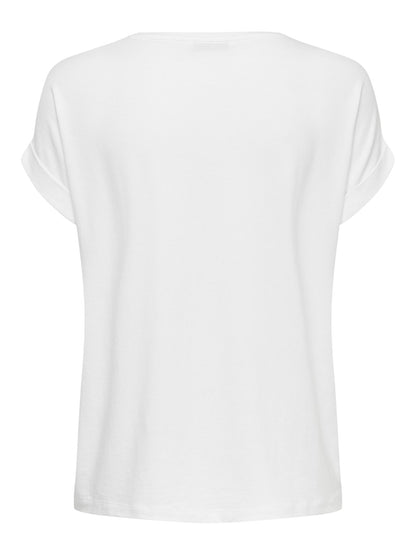 Only white t-shirt for women 