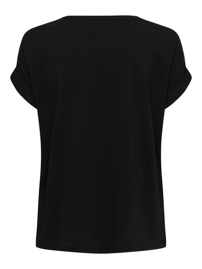 Only black t-shirt for women