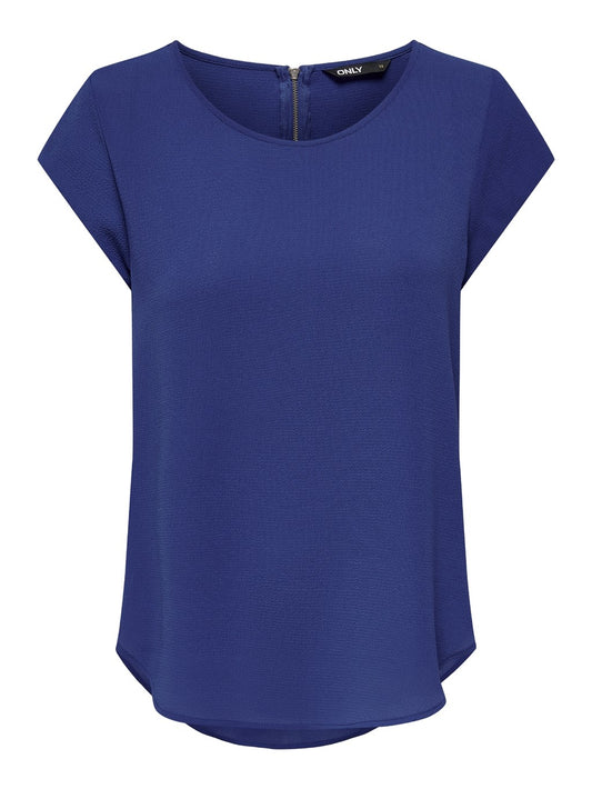 Only blue t-shirt for women 