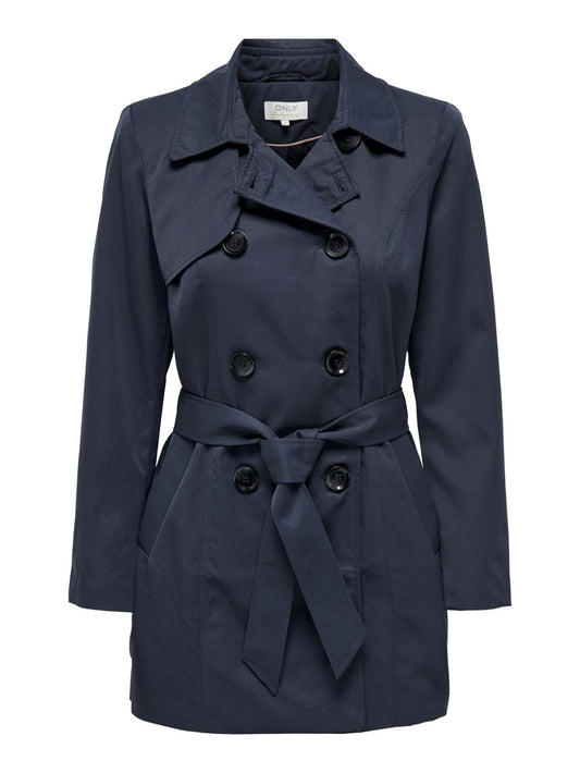 Navy mid-season coat Only for women