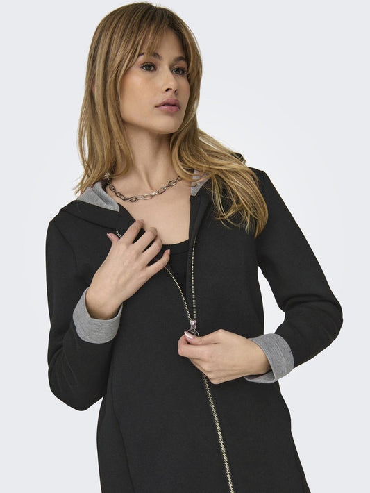 Only black tunic jacket for women