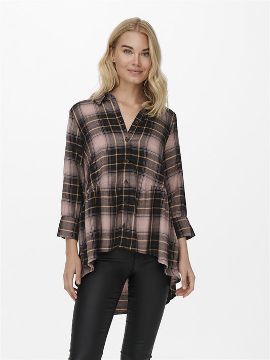 Only pink check shirt for women