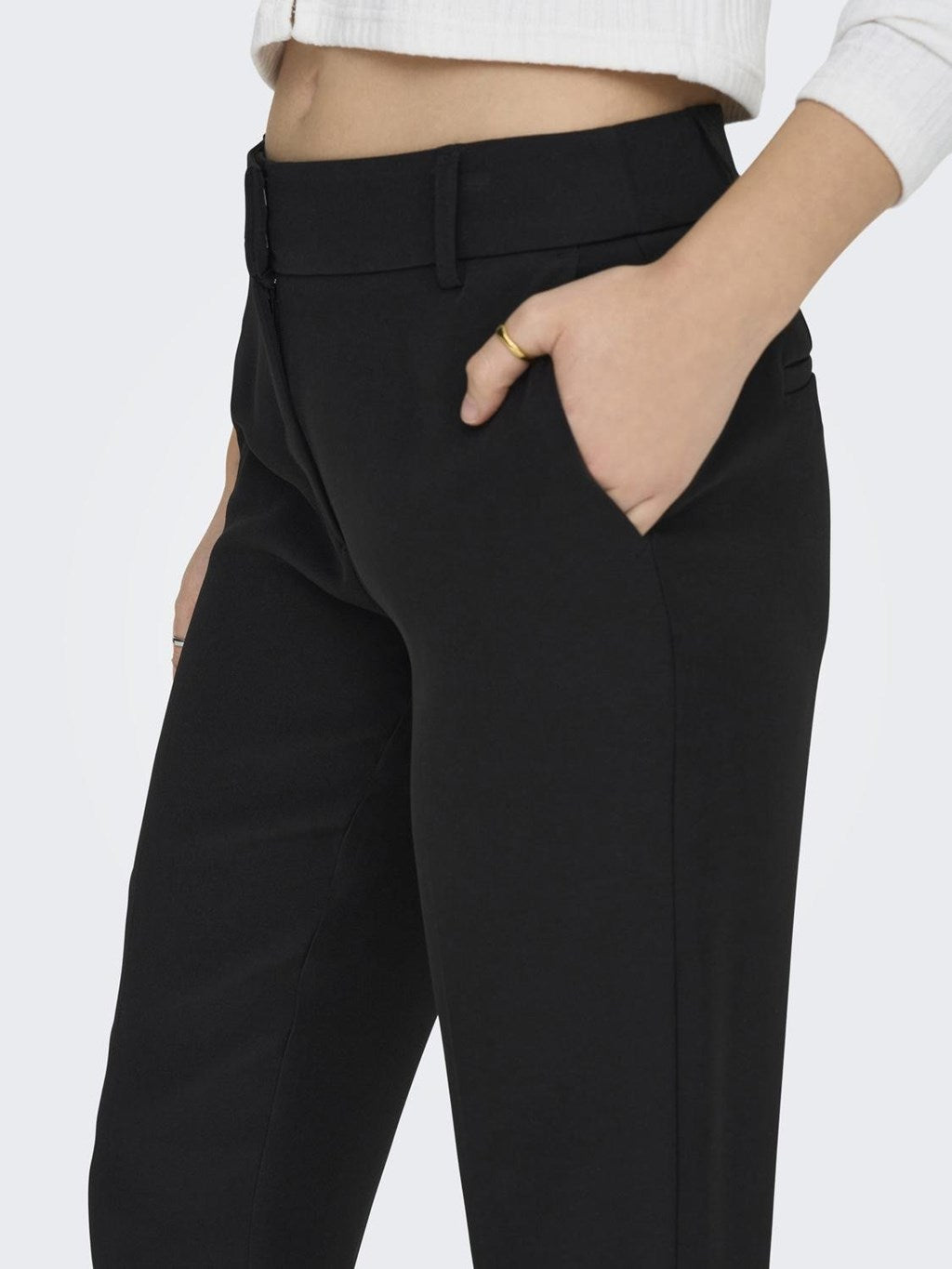 Pantalon noir Only pour femme