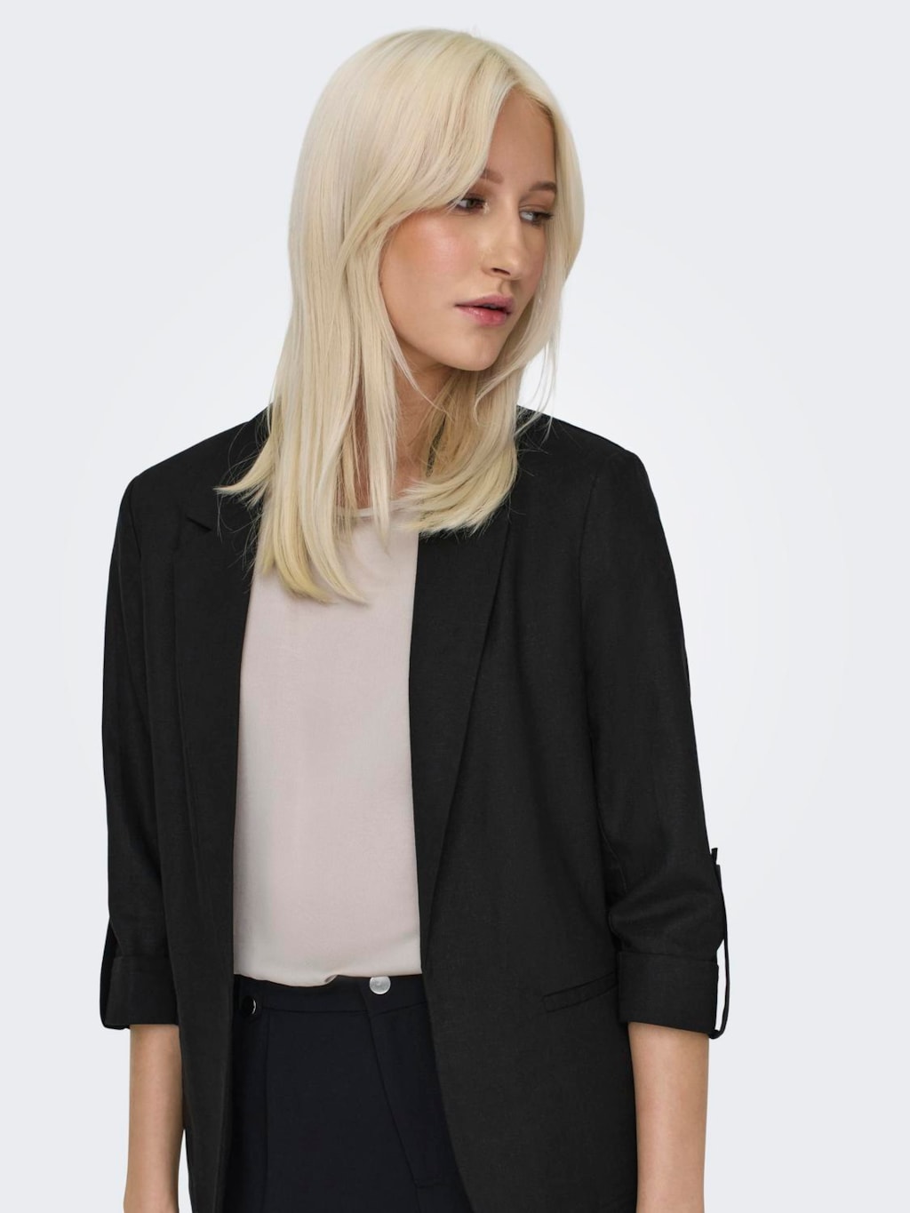 BLAZER NOIR ONLY POUR FEMME