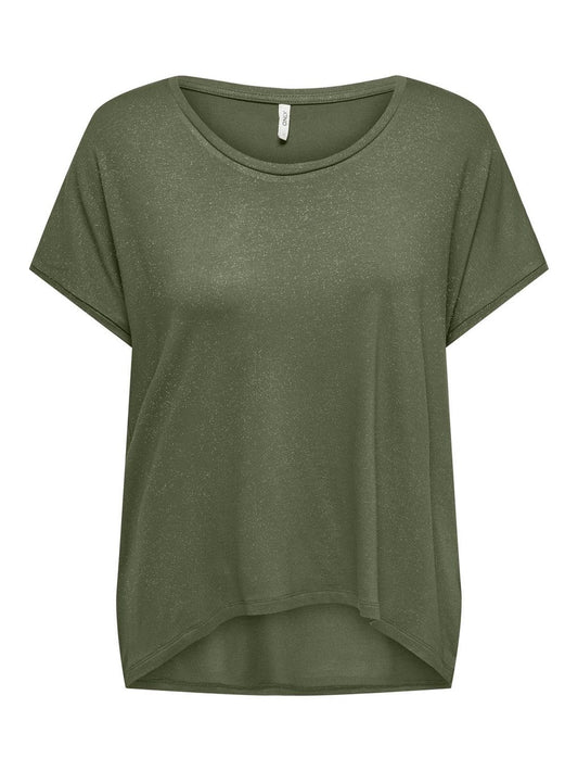 Only green t-shirt for women