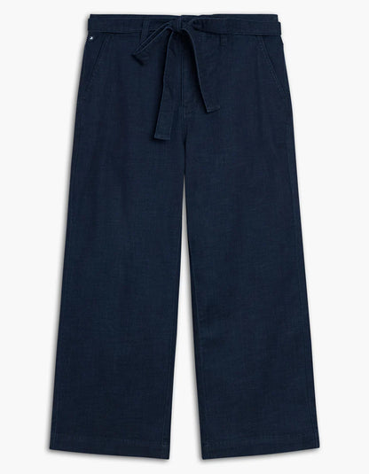 Capri jeans LARGE taille haute Lois femme