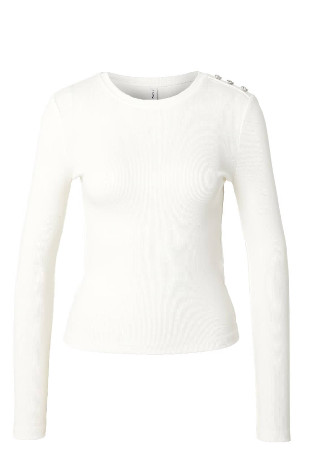 TRICOT BLANC FEMME ONLY