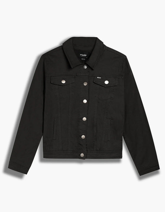 Veste de jeans noir Lois pour femme