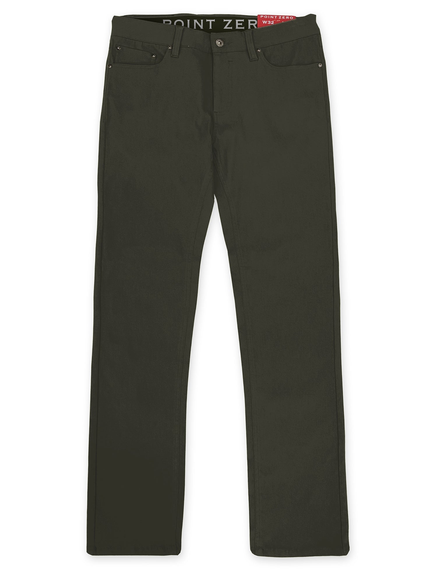 Pantalon flex vert Point Zéro pour homme