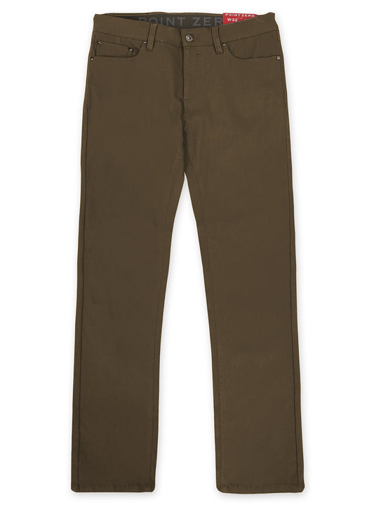 Point Zéro camel flex pants for men