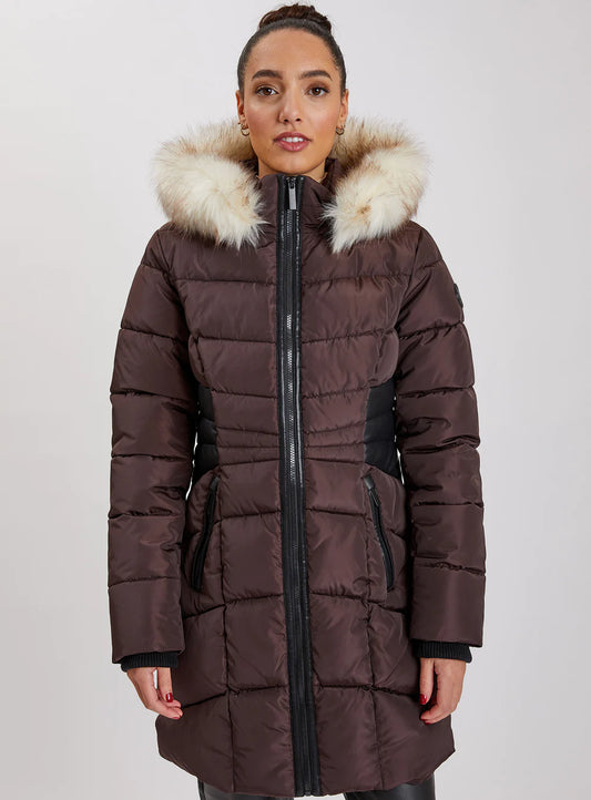 Manteau bourgogne femme 2025