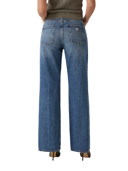 Jeans LARGE taille haute Guess femme