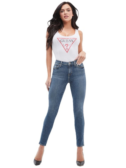 Jeans SKINNY taille moyenne Guess femme