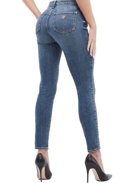 Jeans SKINNY taille moyenne Guess femme