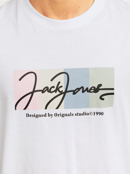 T-SHIRT BLANC JACK & JONES