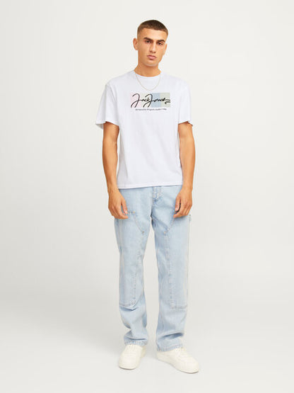 T-SHIRT BLANC JACK & JONES