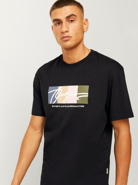 T-SHIRT NOIR JACK & JONES