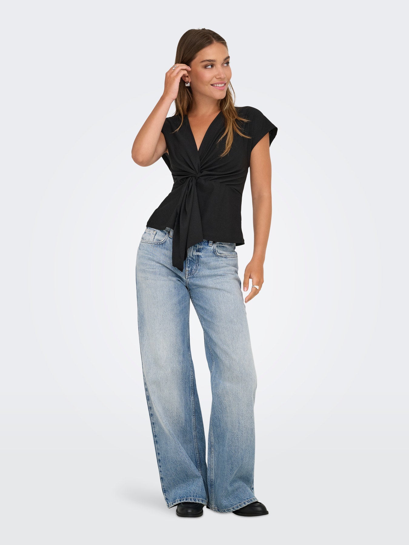 T-SHIRT NOIR ONLY POUR FEMME