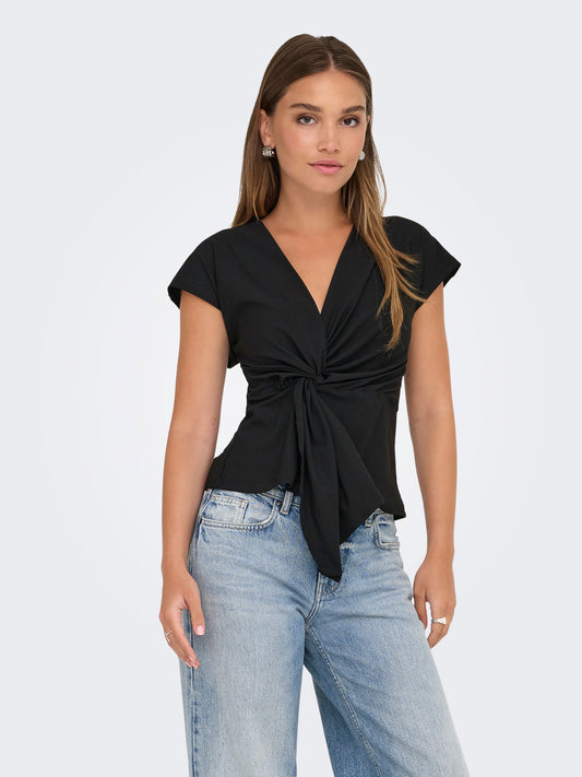 T-SHIRT NOIR ONLY POUR FEMME
