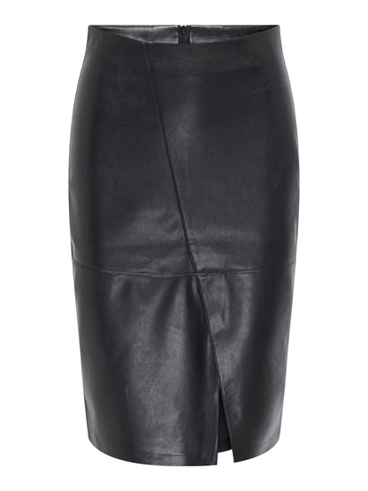 JUPE FAUX CUIRE ONLY POUR FEMME