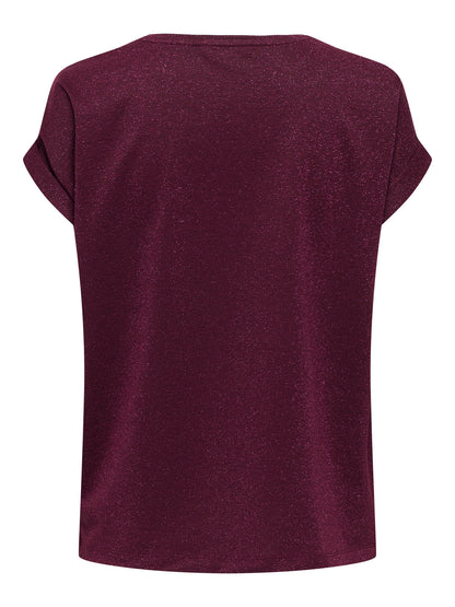 T-SHIRT ÉTINCELANT ONLY POUR FEMME