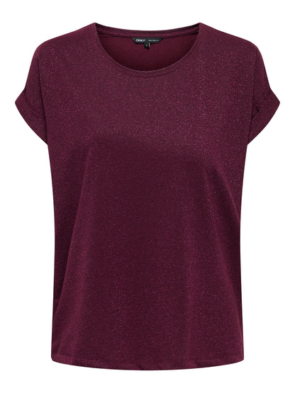 T-SHIRT ÉTINCELANT ONLY POUR FEMME