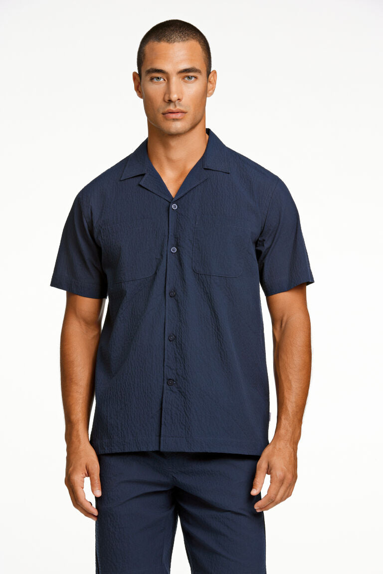 LINDBERGH navy shirt for men