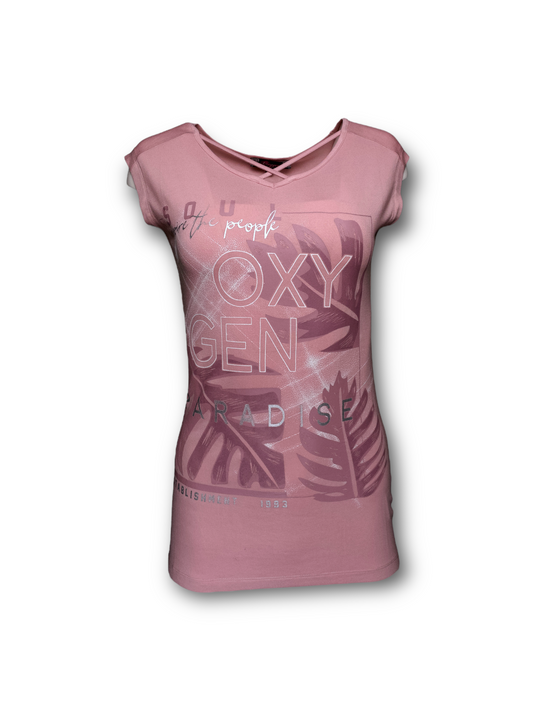 Pink Oxygen T-shirt for women