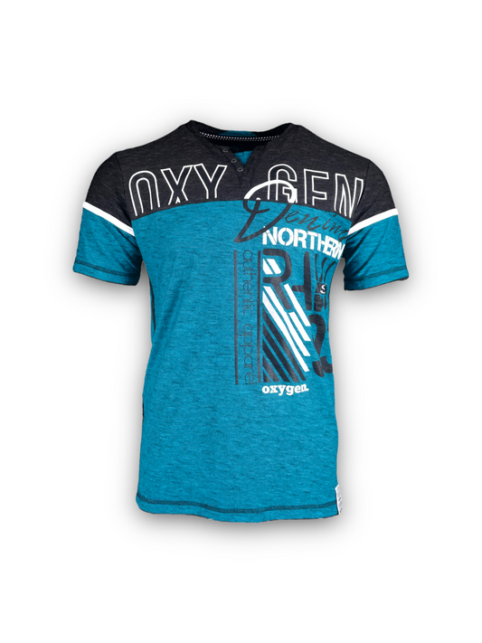 Oxygen blue t-shirt for men