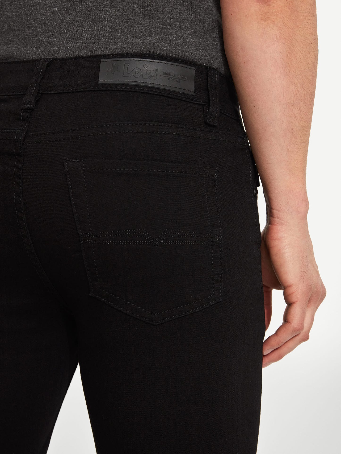 Jeans new Peter Slim lois homme Noir