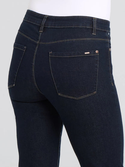 Jeans DROIT Georgia taille moyenne Marine Lois femme