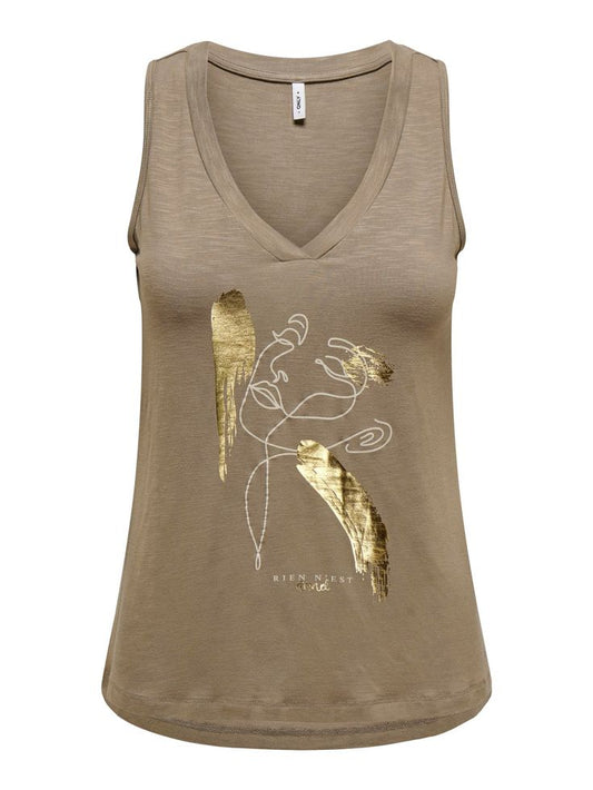 CAMISOLE TAUPE ONLY FEMME ETERNAL