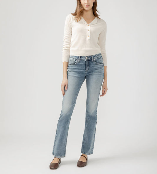JEANS SILVER ELYSE SLIM BOOT POUR FEMME