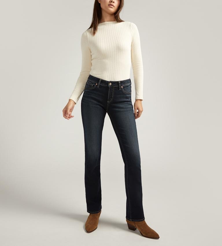 JEANS SILVER ELYSE SLIM BOOT POUR FEMME