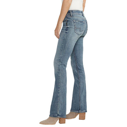 Suki slim boot Silver jeans for women